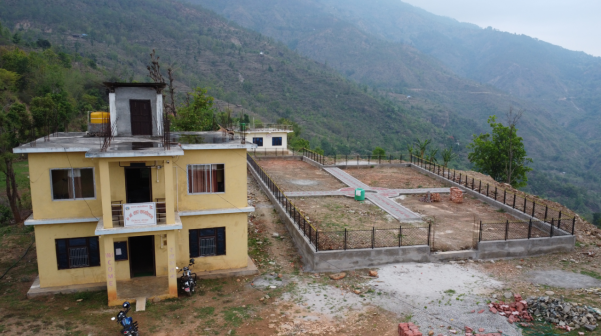 वडा कार्यालयको १० लाख लागतमा सिक्रेटारमा बाल उद्यान निर्माण